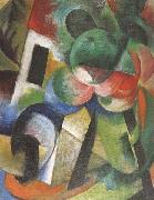 Franz Marc Small Composition ii (mk34) oil painting reproduction